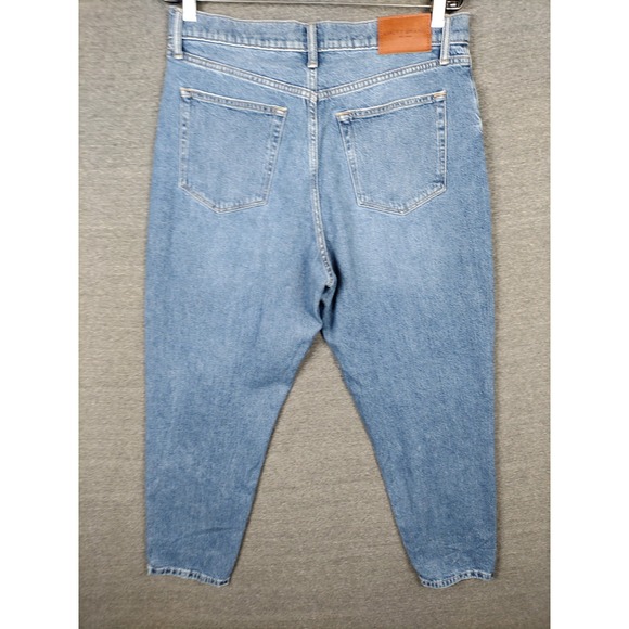 Lucky Brand Womens‎ Jeans 14 Blue Denim Faded Drew Mom Casual Classic Button Fly - Picture 7 of 10